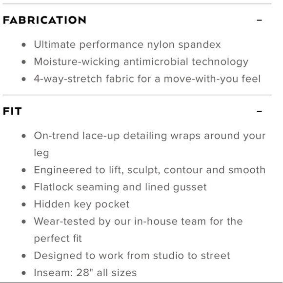 NWOT 🤎 ALO Yoga Taupe Entwine Leggings 28” length size M - Picture 8 of 8